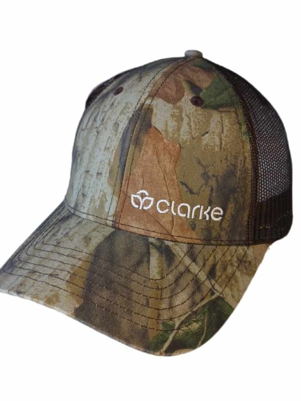 Clarke Hat Cap Mens Snapback Adjustable Real Tree Camo Breathable Mesh Hunting